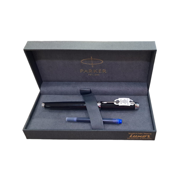 Parker Ambient Lacque Black CT Fountain Pen