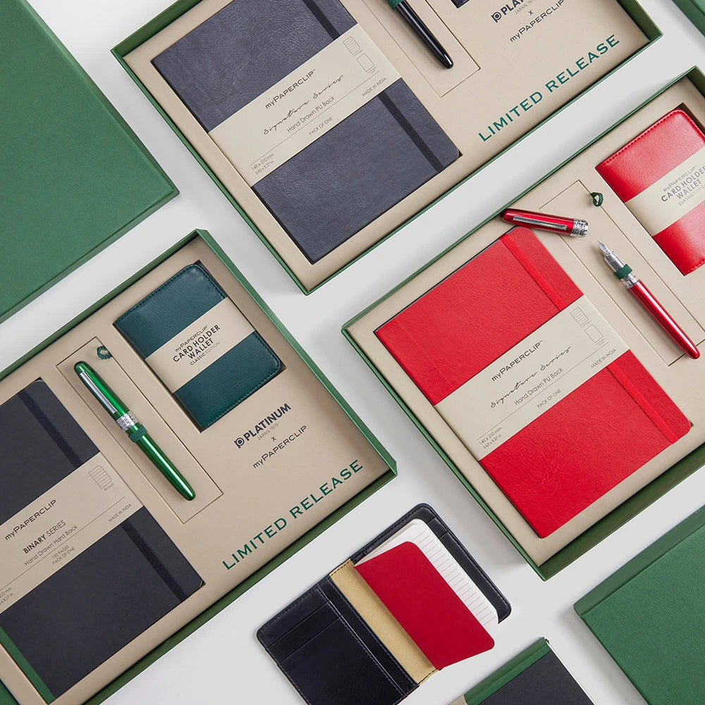 PLATINUM Japan x myPAPERCLIP - Gift Box - Model: F1