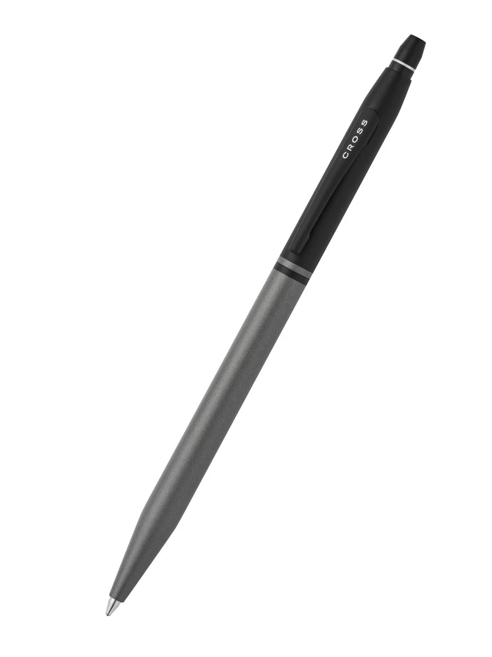 Cross AT0622-127 Click™ Tuxedo Satin Metallic Gray Ballpoint Pen