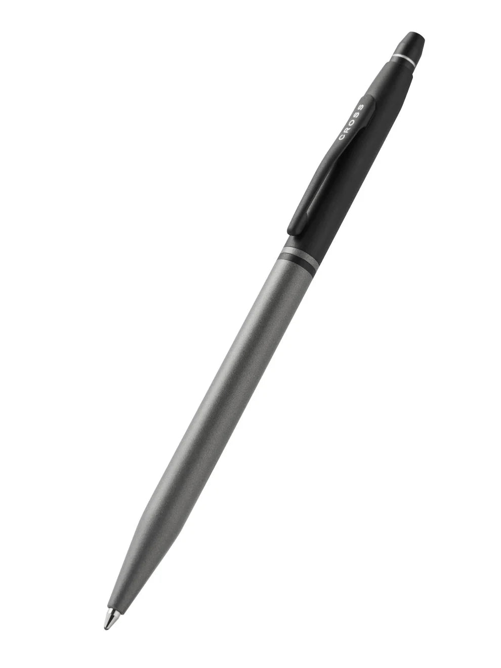Cross AT0622-127 Click™ Tuxedo Satin Metallic Gray Ballpoint Pen