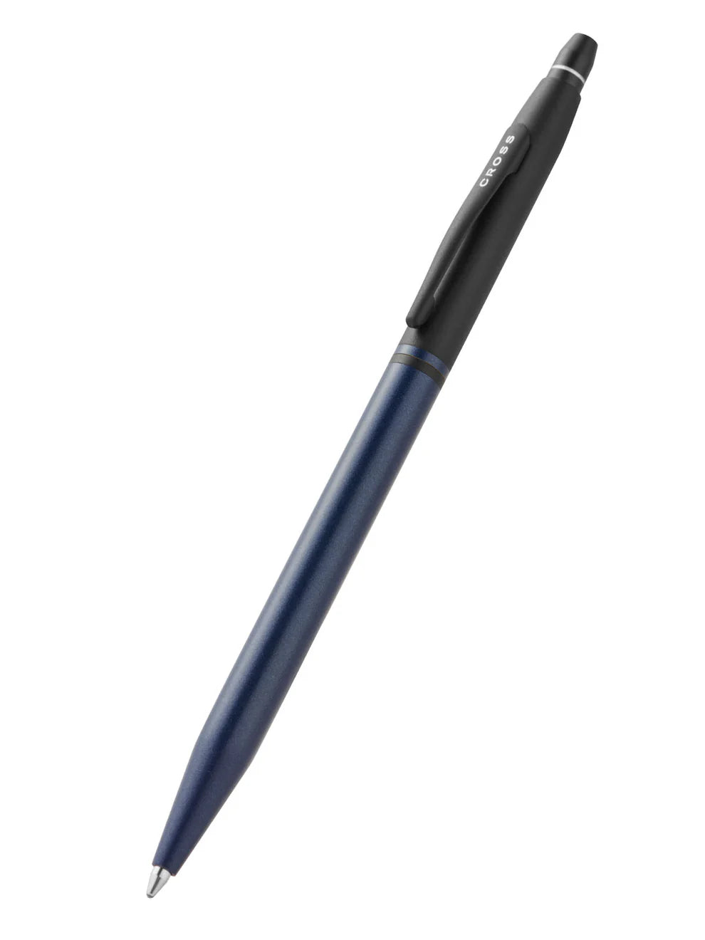 Cross AT0622-124 Click™ Tuxedo Satin Metallic Blue Ballpoint Pen