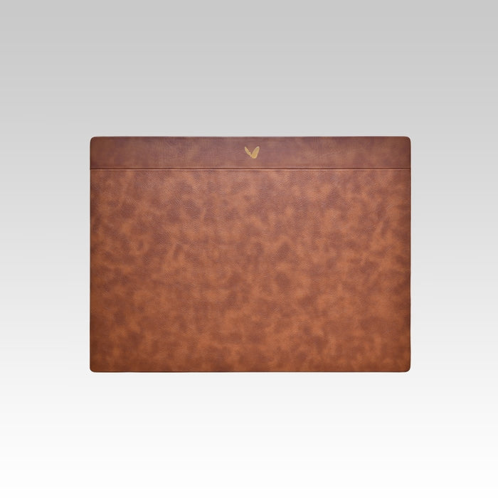 Unmet Desire 22x16 Inches Rigid Desk Blotter Plus | Classic | Tan