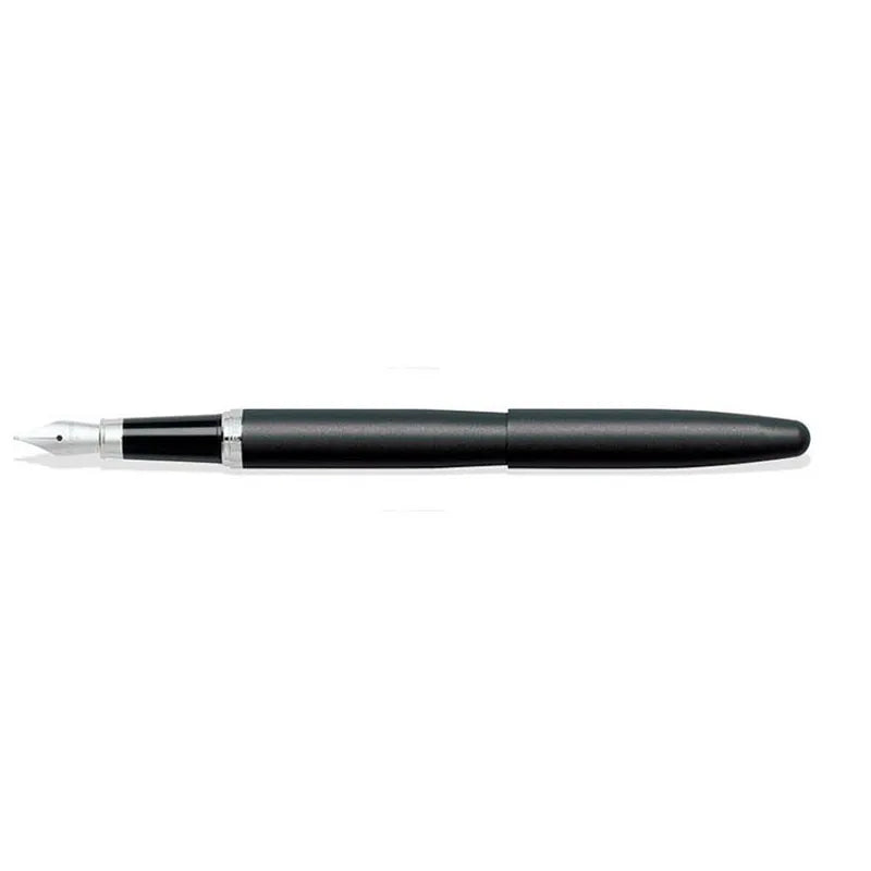Sheaffer 9405 VFM Matte Black with Chrome-Plated Trim Fountain Pen Medium Nib