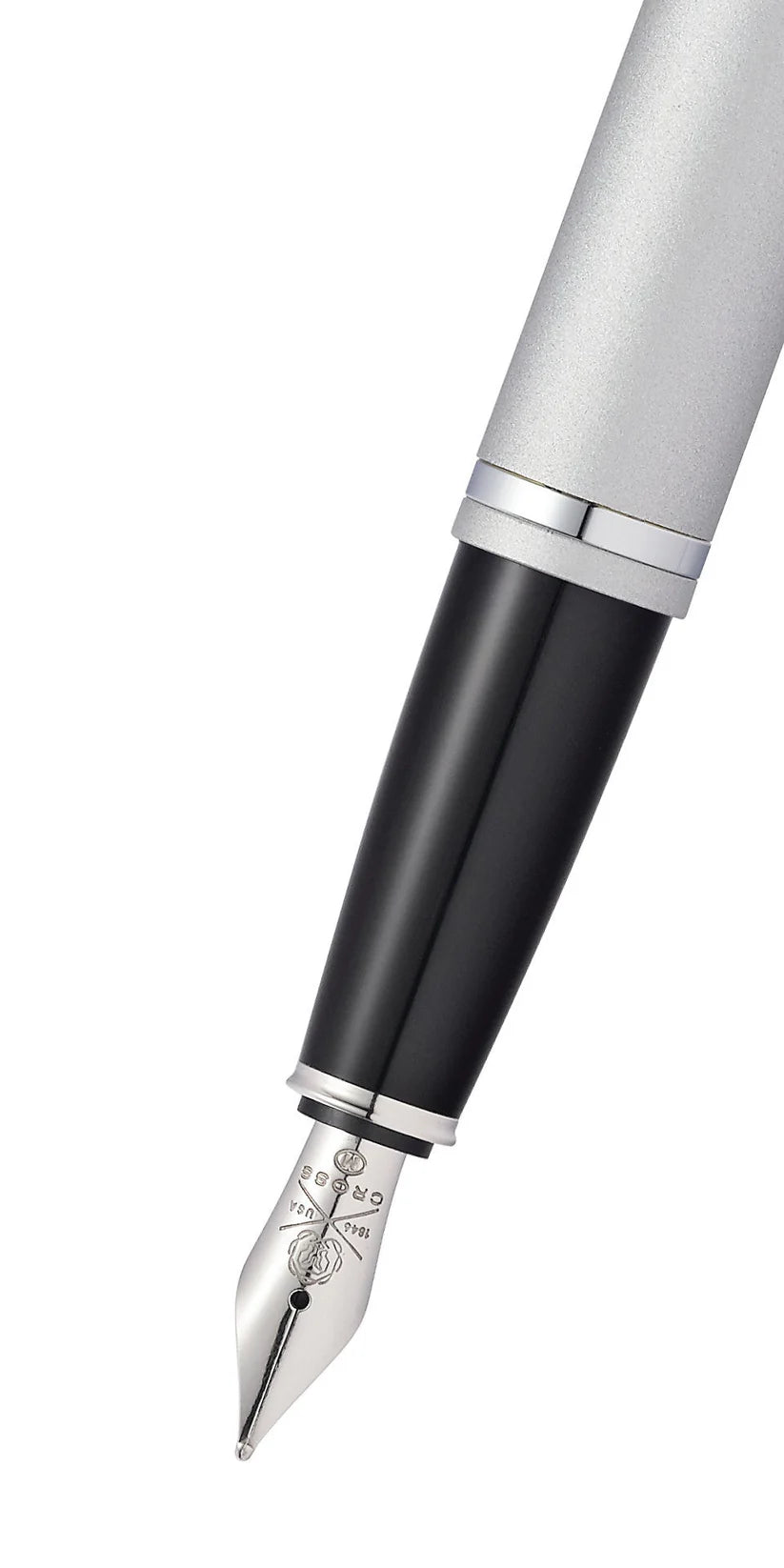 Cross AT0116-16 Calais™ Satin Chrome Stainless Steel Fountain Pen