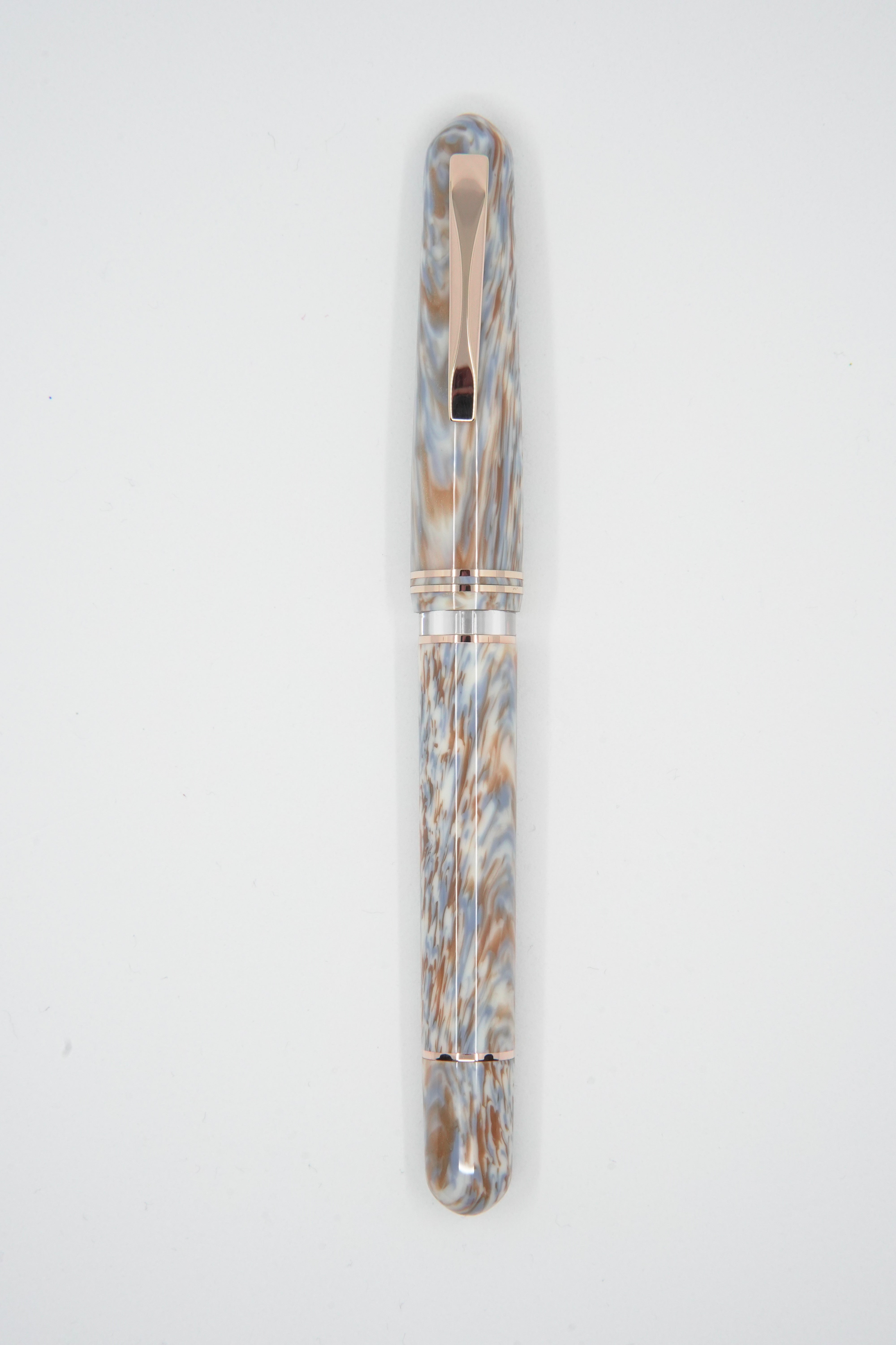 Gioia | Metis | Fountain Pen | Cappuccino | Rose Gold Trims