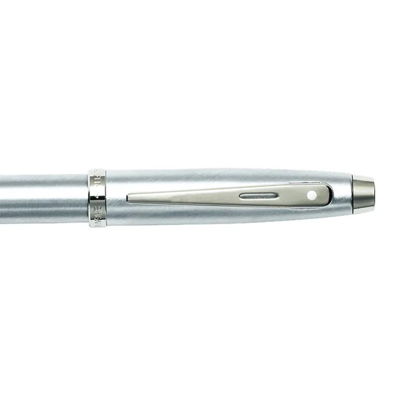 Sheaffer 9306 Gift 100 Brushed Chrome with Chrome Plated Trim Rollerball Pen
