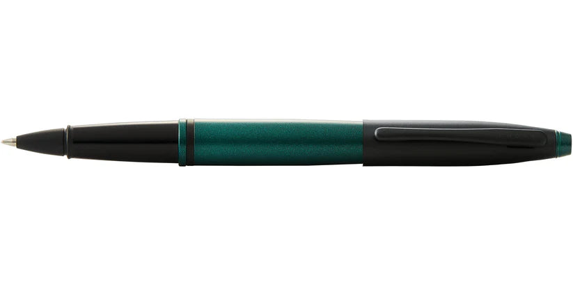 Cross AT0115-25 Calais™ Matte Green and Black Lacquer Rollerball Pen