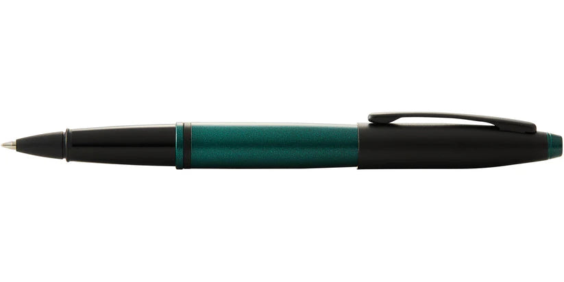 Cross AT0115-25 Calais™ Matte Green and Black Lacquer Rollerball Pen