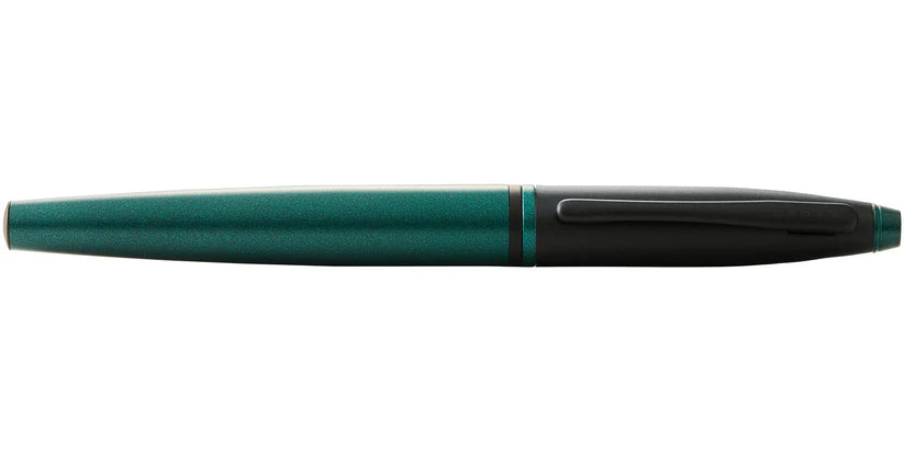 Cross AT0115-25 Calais™ Matte Green and Black Lacquer Rollerball Pen