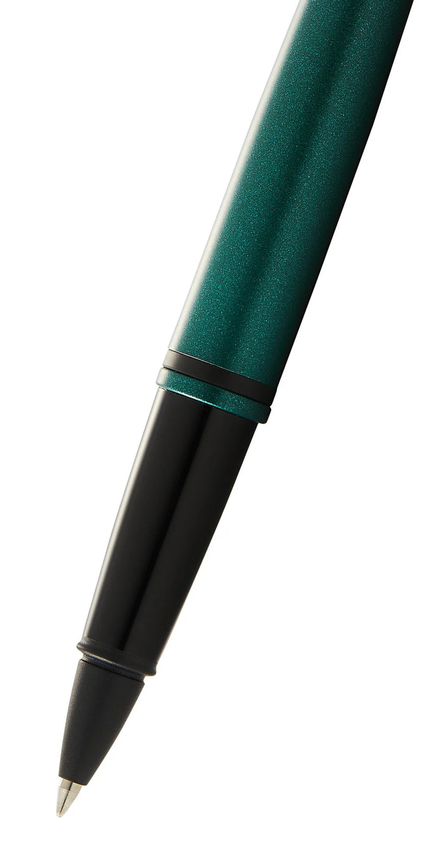 Cross AT0115-25 Calais™ Matte Green and Black Lacquer Rollerball Pen