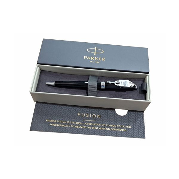 Parker Fusion Laque Black CT Ballpoint Pen