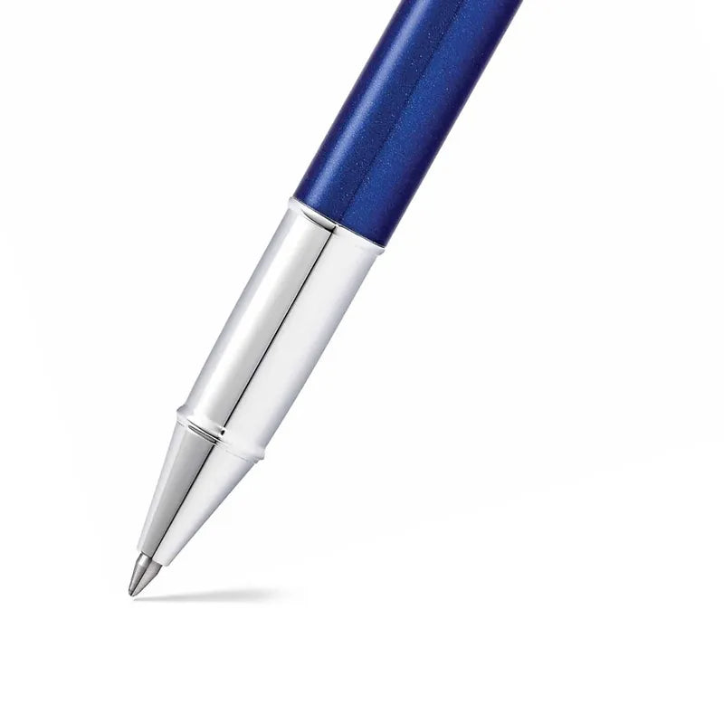 Sheaffer 9339 Gift 100 Glossy Blue with Chrome-Plated Trim Rollerball Pen