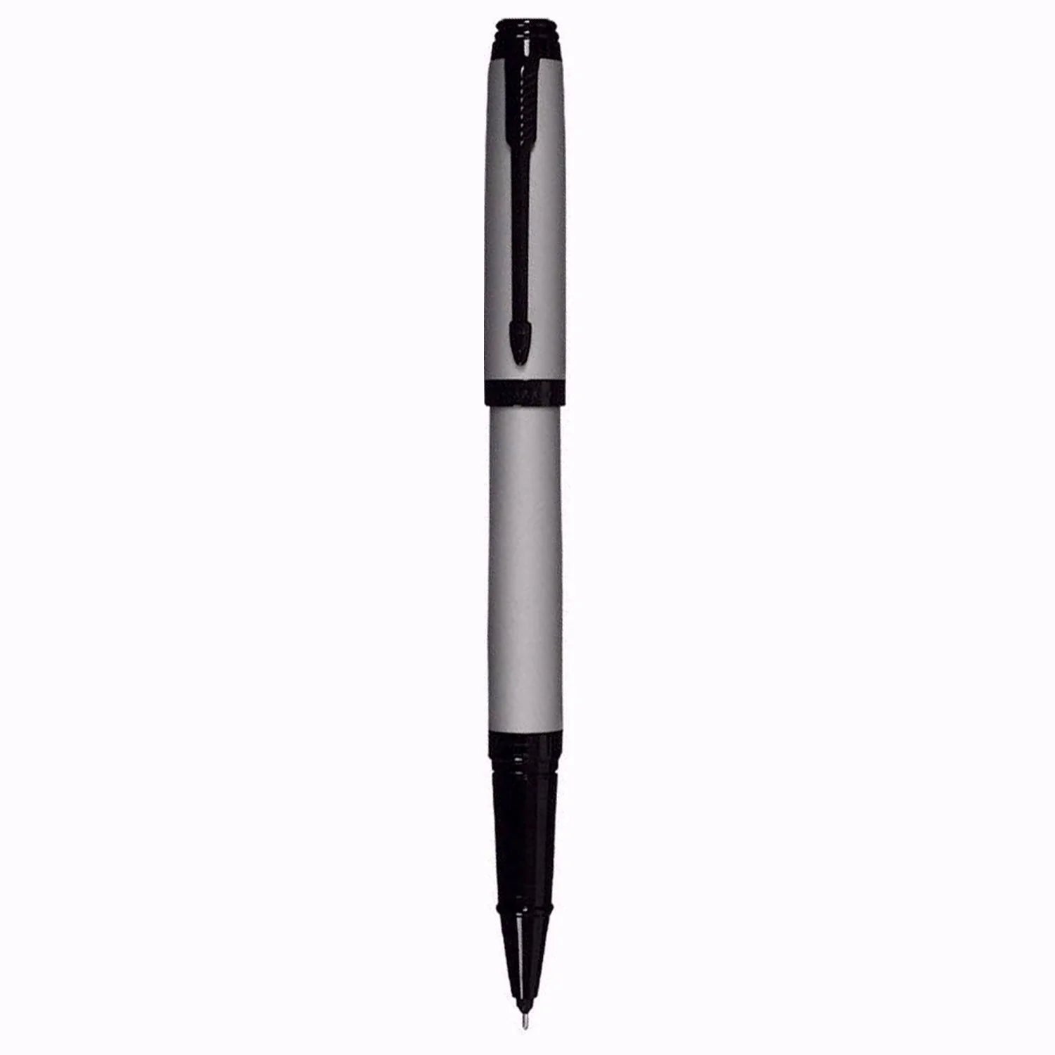 Parker Ambient Dark Grey Black Metal Trim Rollerball Pen