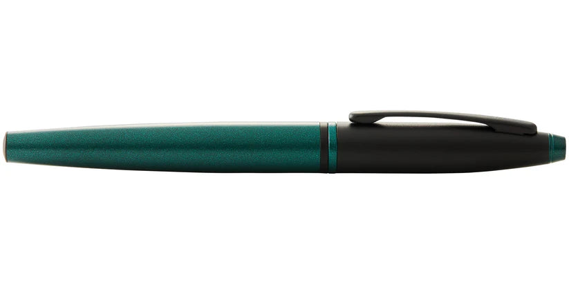 Cross AT0115-25 Calais™ Matte Green and Black Lacquer Rollerball Pen