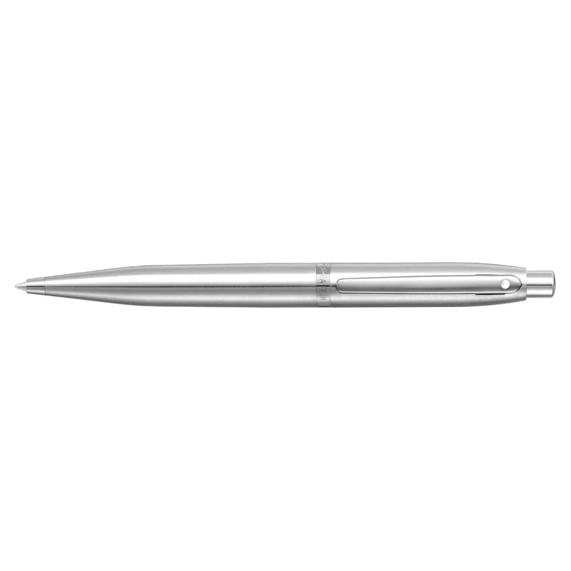 Sheaffer VFM 9426 Brushed Chrome With Chrome Trim Ballpoint Pen