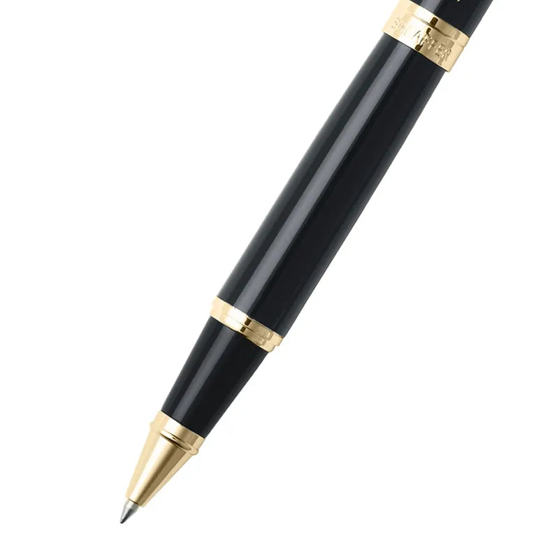 Sheaffer 9325 Gift 300 Glossy Black with Gold Tone Trim Rollerball Pen