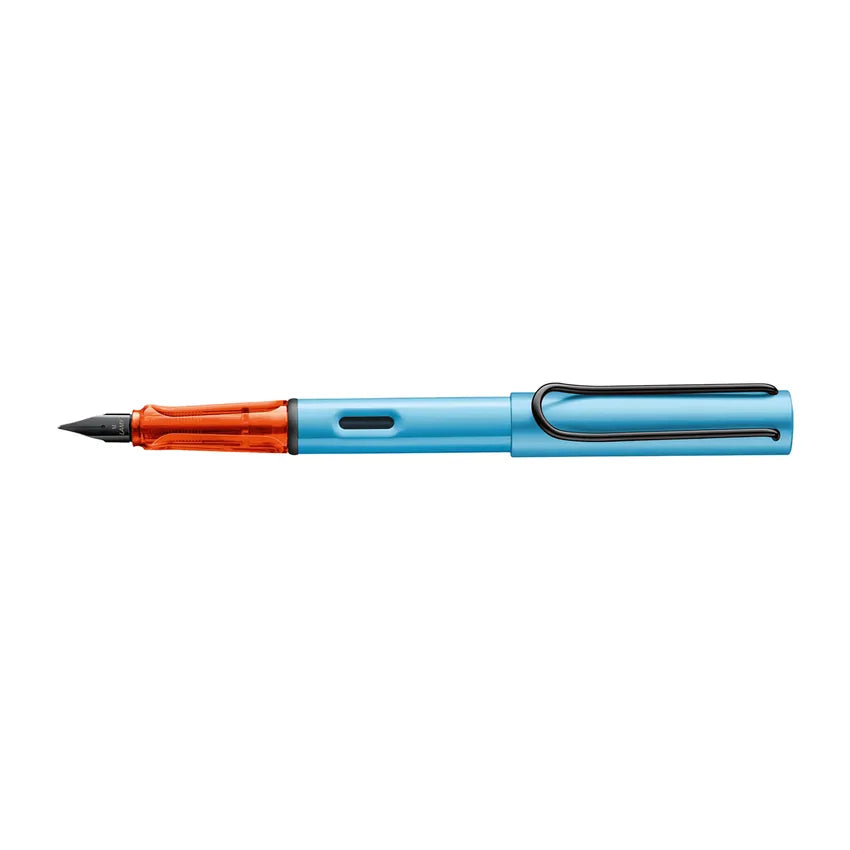 Lamy AL-STAR Denim Blue and Orange Fountain Pen Medium