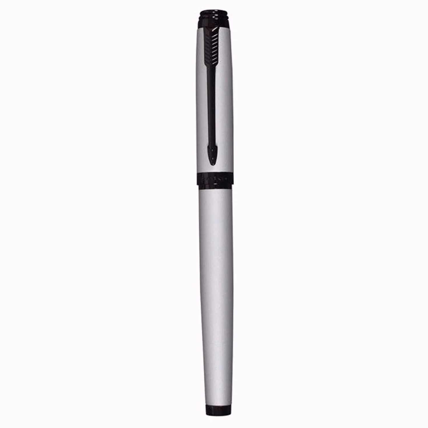 Parker Ambient Dark Grey Black Metal Trim Rollerball Pen