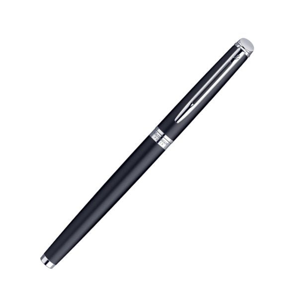 Waterman Hemisphere Matt Black Chrome Trim Rollerball Pen