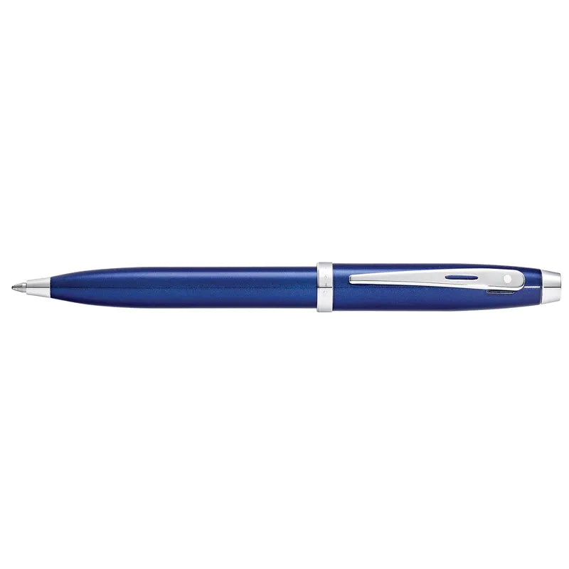 Sheaffer 9339 Gift 100 Glossy Blue with Chrome-Plated Trim Ballpoint Pen