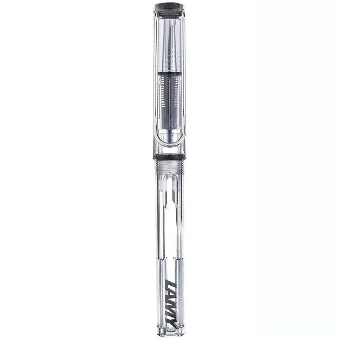 Lamy Vista 012 Fountain Pen Medium Transparent With Chrome Plated Clip