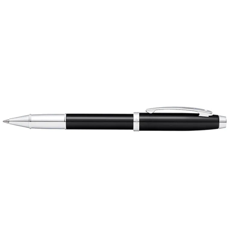 Sheaffer 9338 Gift 100 Glossy Black with Chrome Plated Trim Rollerball Pen