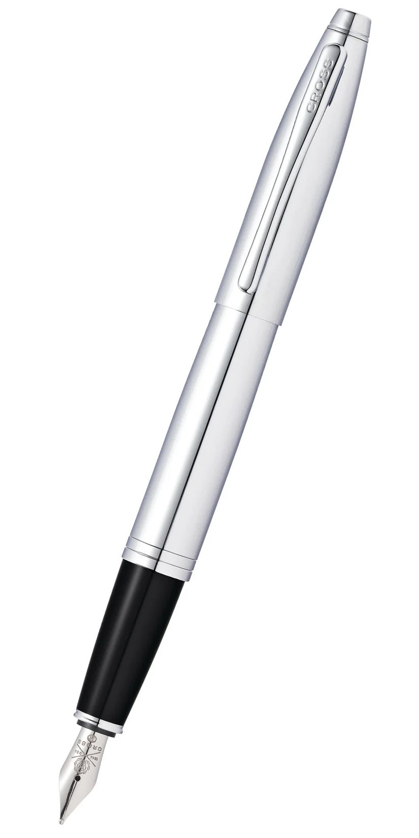 Cross AT0116-1 Calais™ Polished Chrome Stainless Steel Fountain Pen
