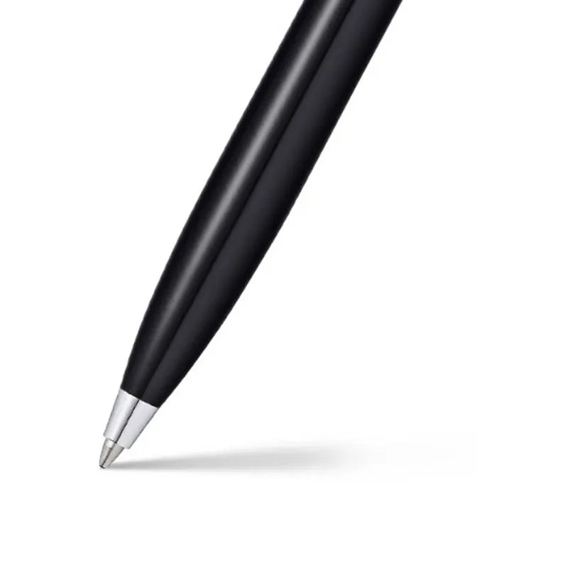 Sheaffer 9338 Gift 100 Glossy Black with Chrome Plated Trim Ballpoint Pen