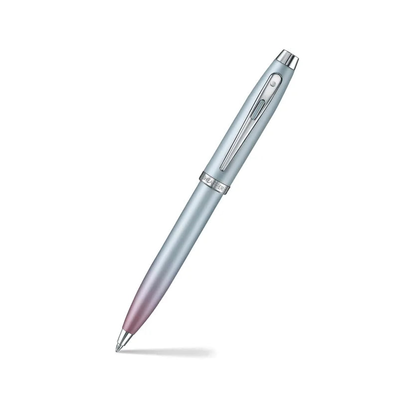 Sheaffer Expressions 100 9376 Blue and Pink Pearlised Gradient  with Chrome-plated Trims Ballpoint Pen