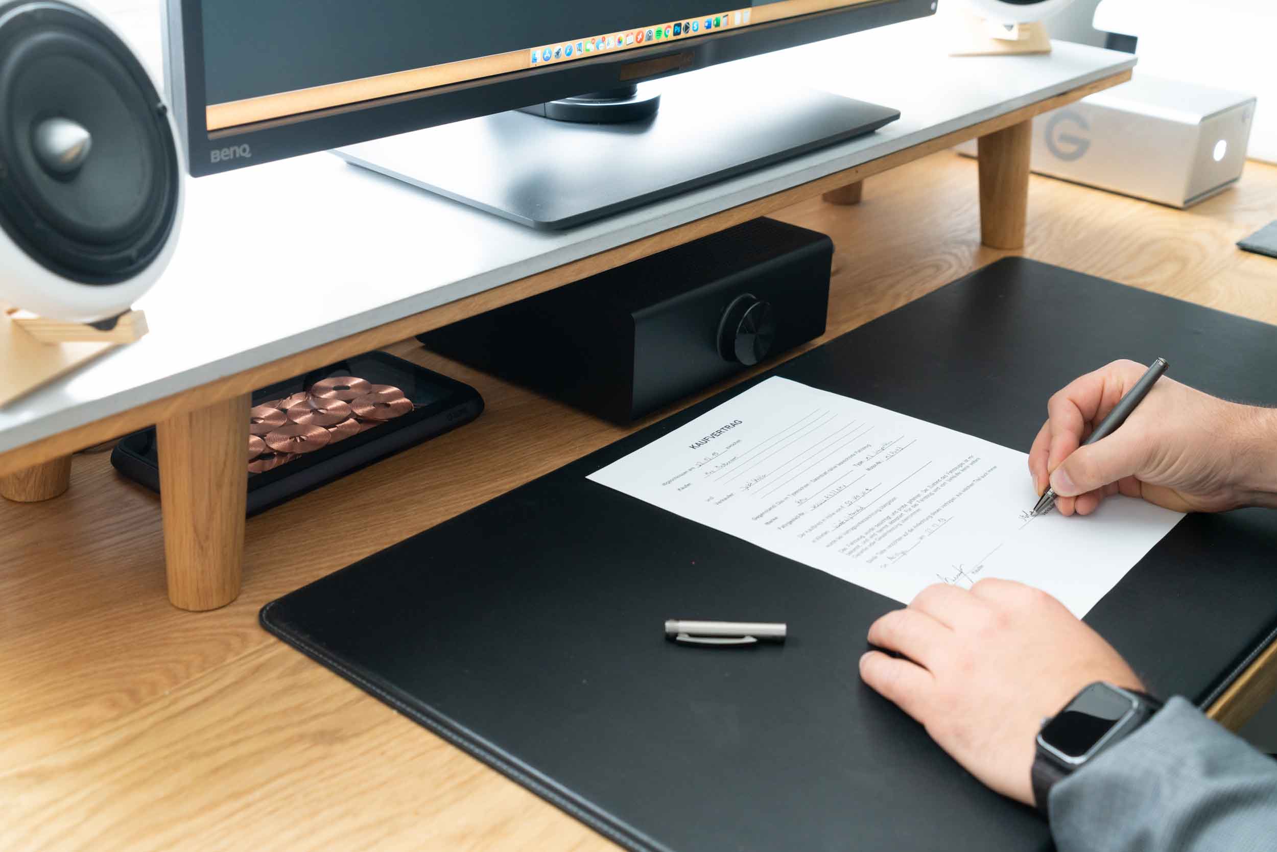 Horner | Levio | Rollerball Pen | Gunmetal Grey