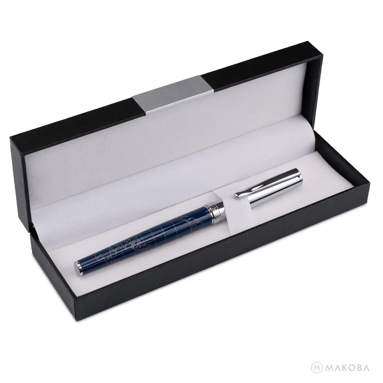 Horner | Terra | Fountain Pen | Blue Chrome