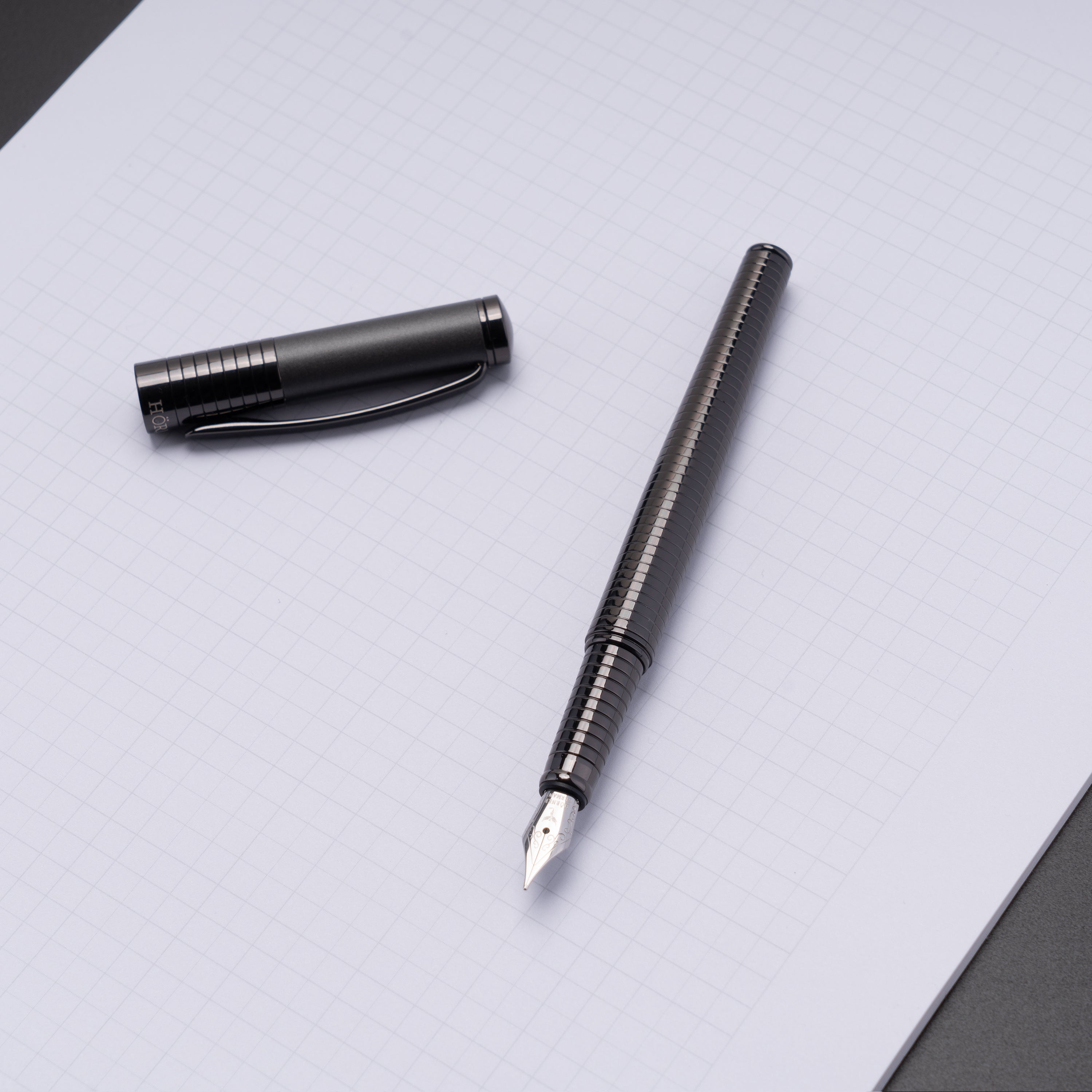 Horner | Fortress | Fountain Pen | Gunmetal