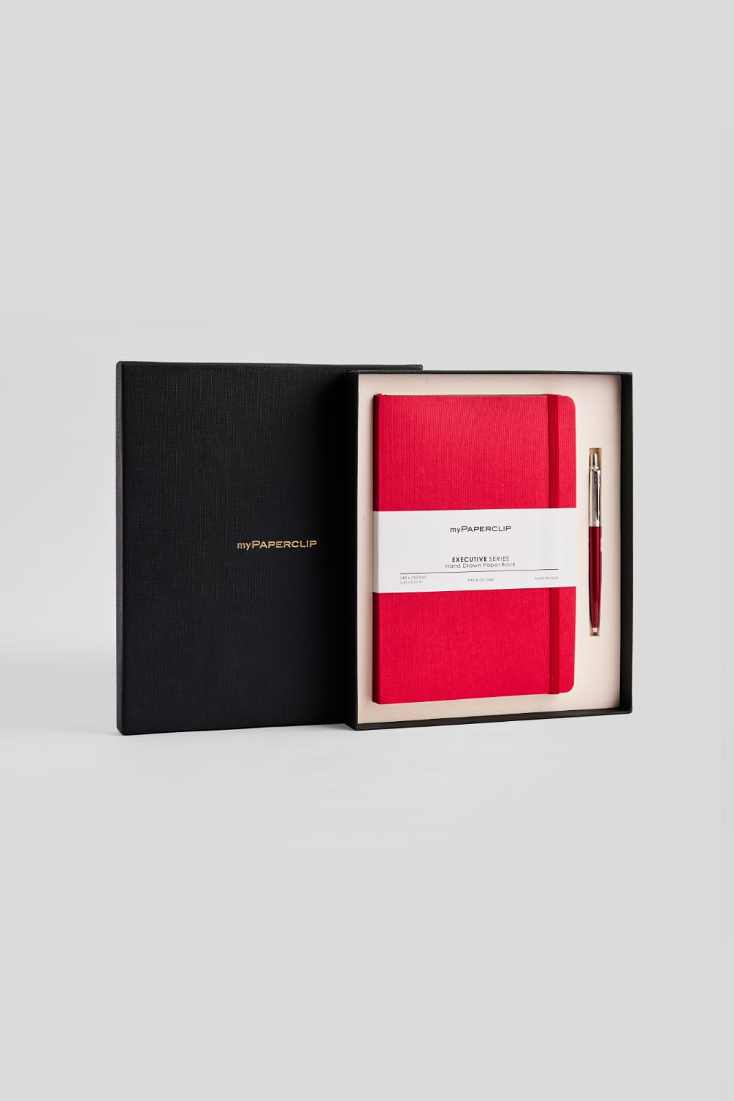 PARKER x myPAPERCLIP, PARKER JOTTER BLACK BALL PEN WITH NOTEBOOK SET S1 | GIFT SET