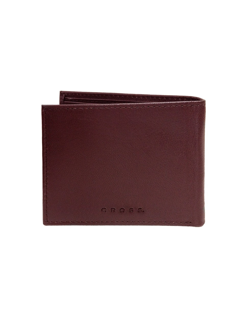 CROSS AT0742-1 BAILEY LIGHT RESIN BLACK BALLPOINT PEN WITH BROWN WALLET | GIFT SET