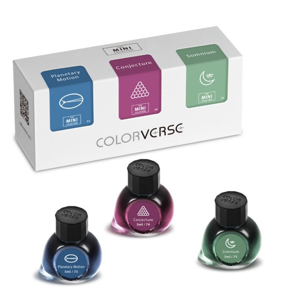Colorverse Mini Collection | Johannes Kepler | Blue, Purple & Green | Special Edition Ink | 5ml - penpencilink
