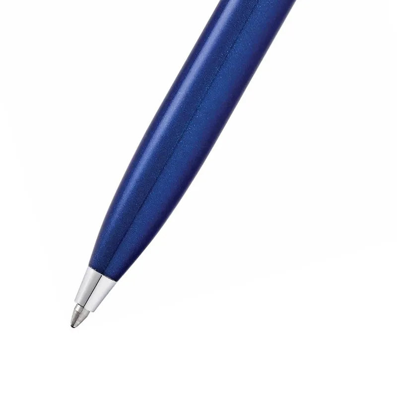 Sheaffer 9339 Gift 100 Glossy Blue with Chrome-Plated Trim Ballpoint Pen