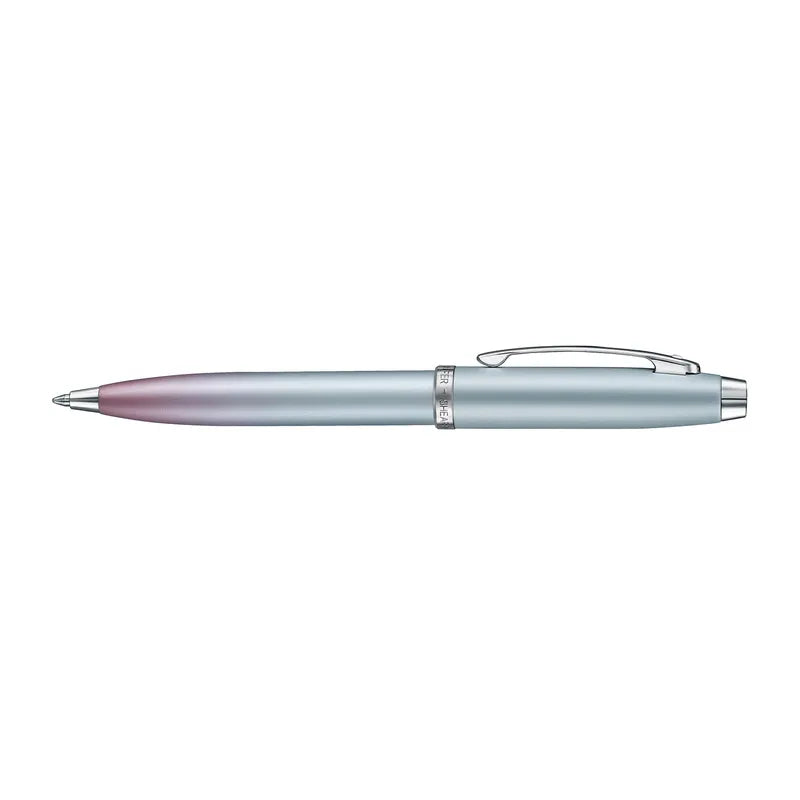 Sheaffer Expressions 100 9376 Blue and Pink Pearlised Gradient  with Chrome-plated Trims Ballpoint Pen
