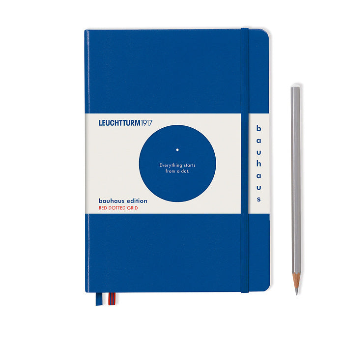 LEUCHTTURM1917 Bauhaus Edition Notebook, Royal Blue