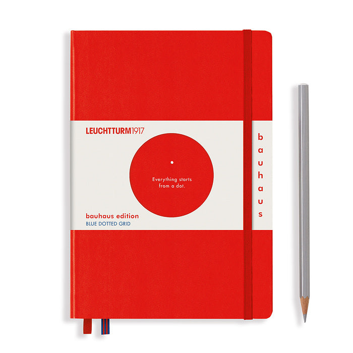 LEUCHTTURM1917 Bauhaus Edition Notebook, Red