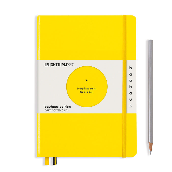 LEUCHTTURM1917 Bauhaus Edition Notebook, Lemon