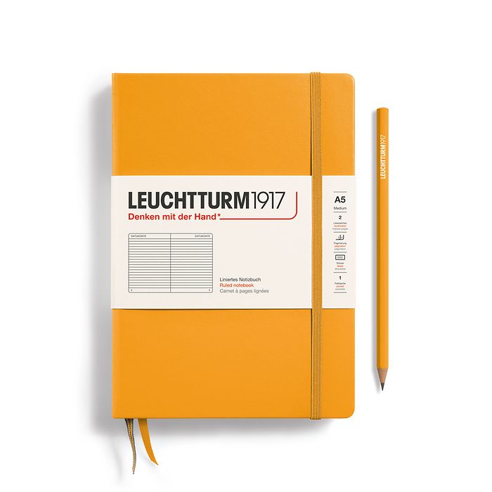LEUCHTTURM1917 Rising Sun Medium (A5) Size Ruled