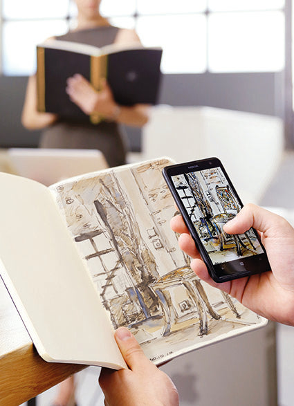 Flexbook | Blank | Medium A5 Size Sketchbook | Red | Flex Global Sketchbook