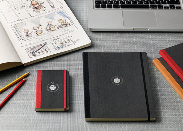 Flexbook | Blank | Medium A5 Size Sketchbook | Orange | Flex Global Sketchbook