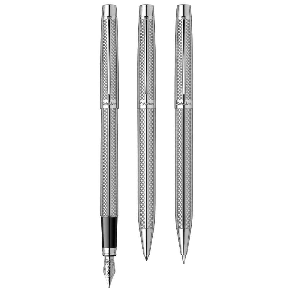 Scrikss Venus 722 Writing Set – Fountain Pen, Ballpoint, and Mechanical Pencil