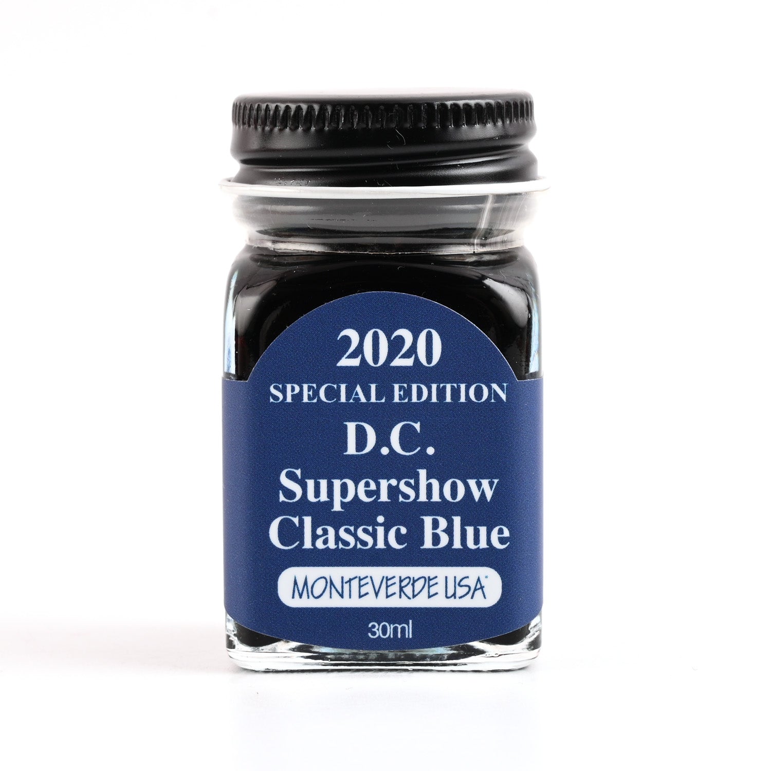 Monteverde 2020 D.C. Supershow Classic Blue Special Edition Ink Bottle - 30ml 1