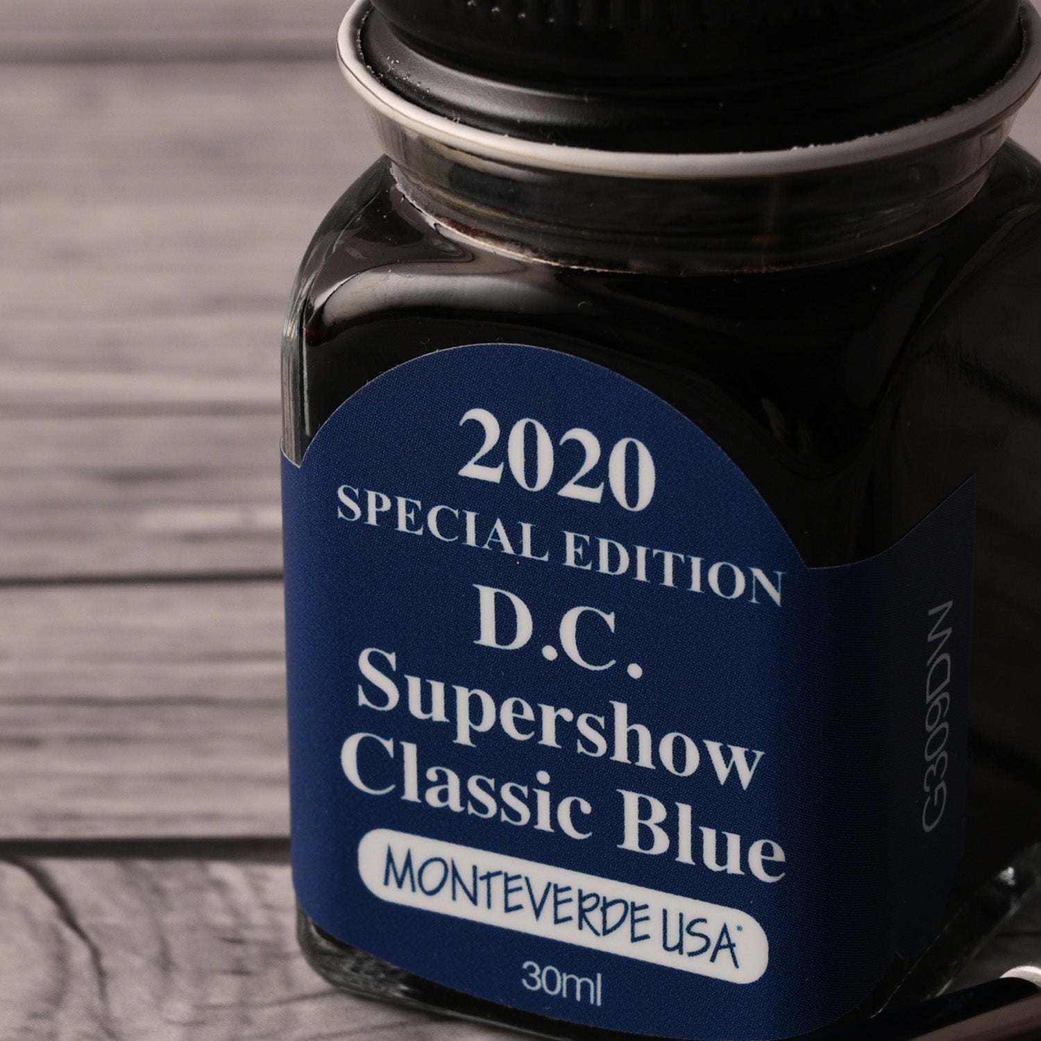 Monteverde 2020 D.C. Supershow Classic Blue Special Edition Ink Bottle - 30ml 5