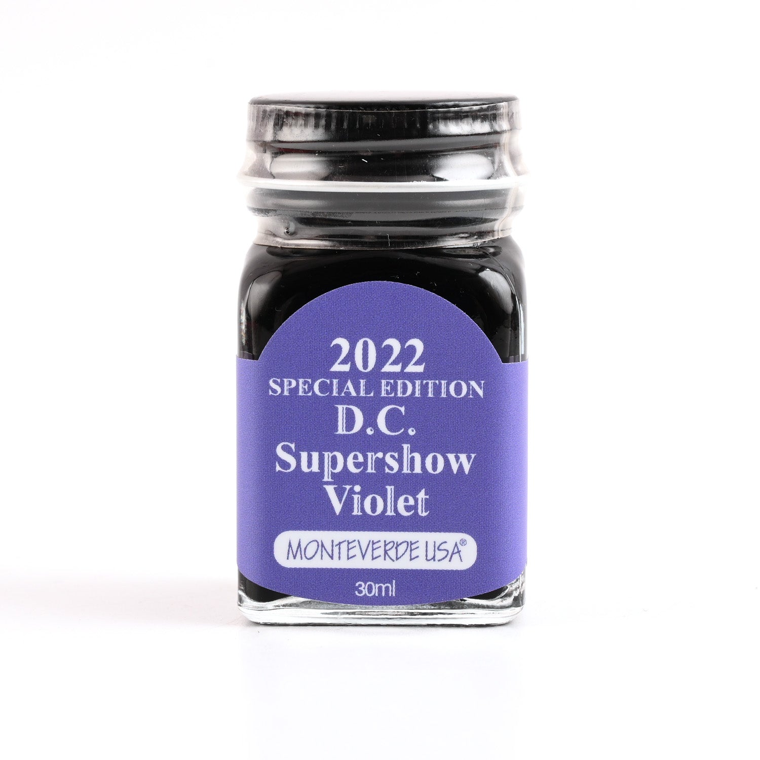 Monteverde 2022 D.C. Supershow Violet Special Edition Ink Bottle - 30ml 1