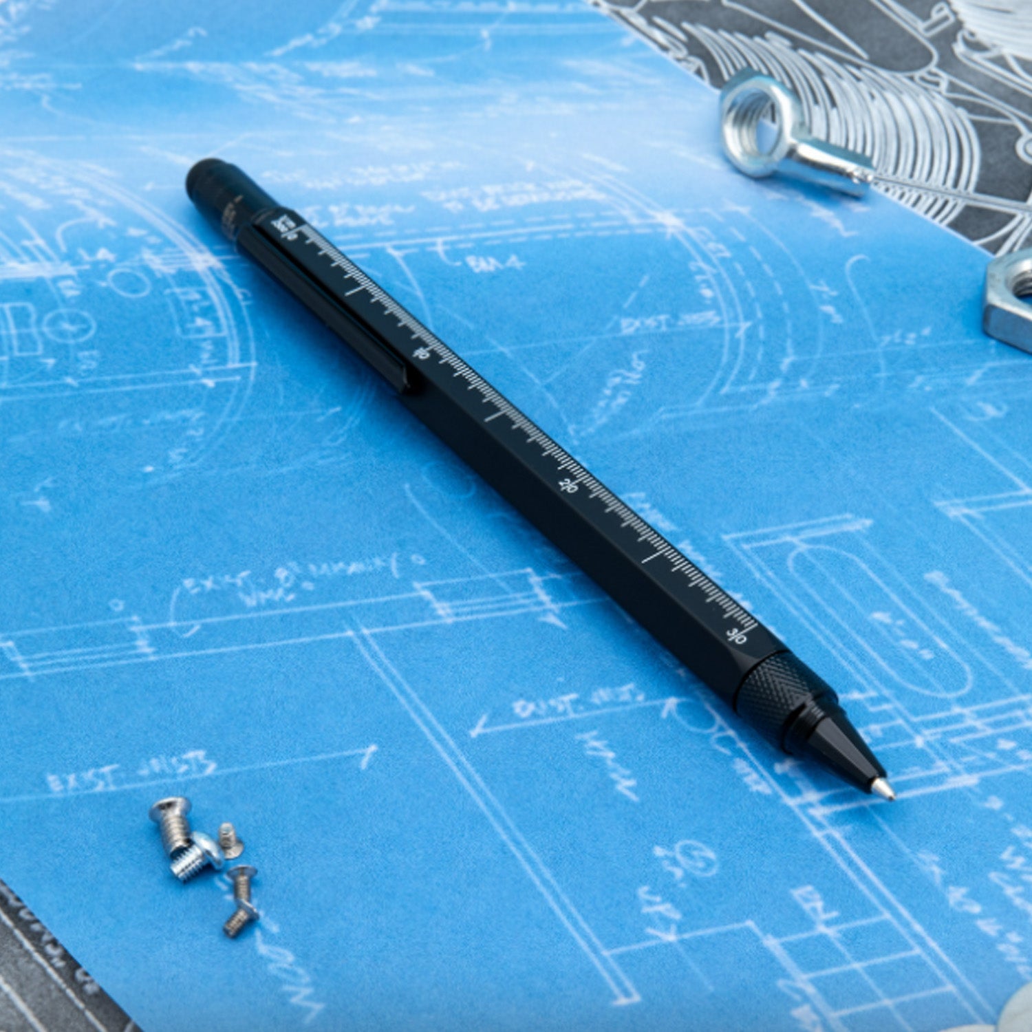 Monteverde 9 Function Tool Ball Pen - Black BT 3