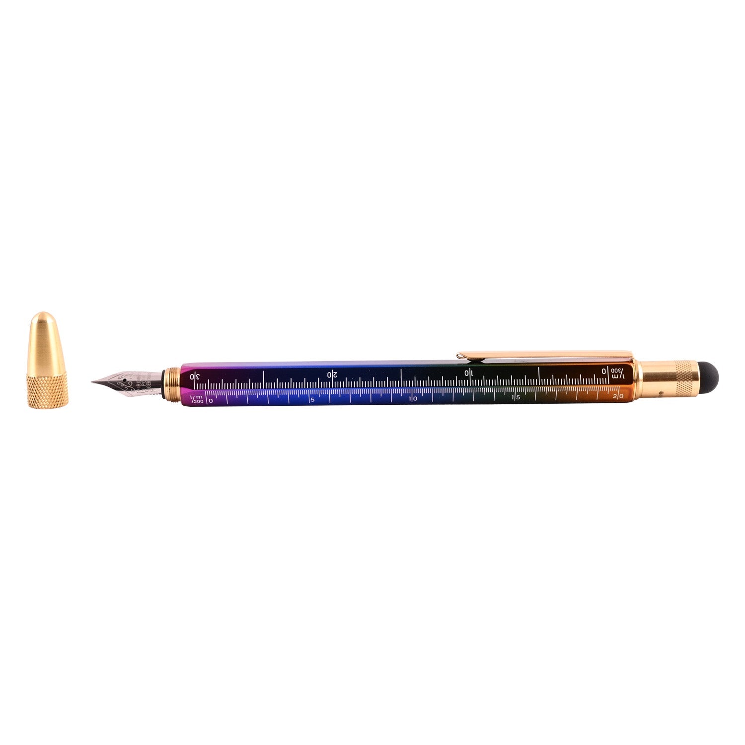 Monteverde 9 Function Tool Fountain Pen - Rainbow GT 3