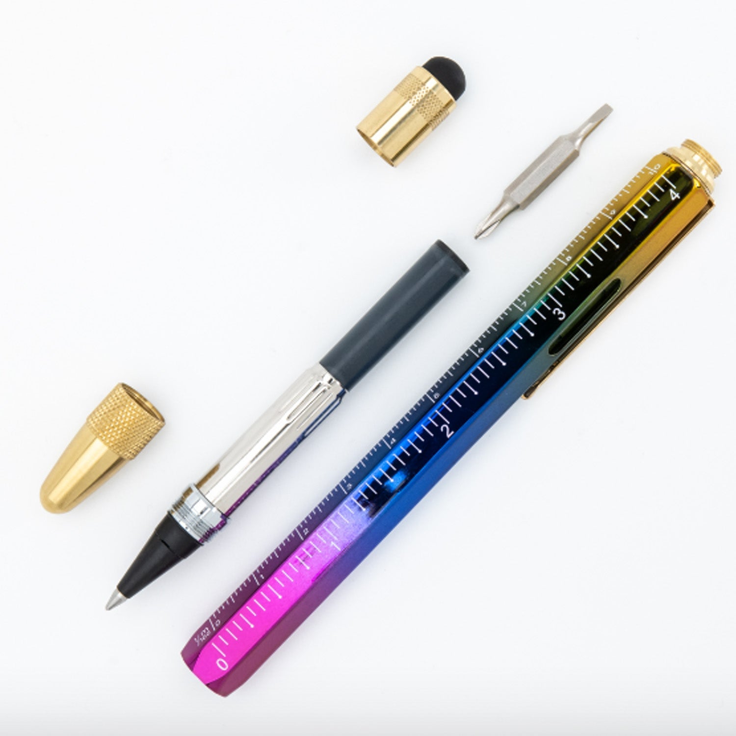 Monteverde 9 Function Tool Ink Ball Pen - Rainbow GT 2